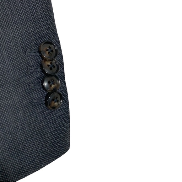 Suitsupply Pure Wool Sienna Single Breast Blazer Size 48R Birds Eye Grey - Picture 10 of 14
